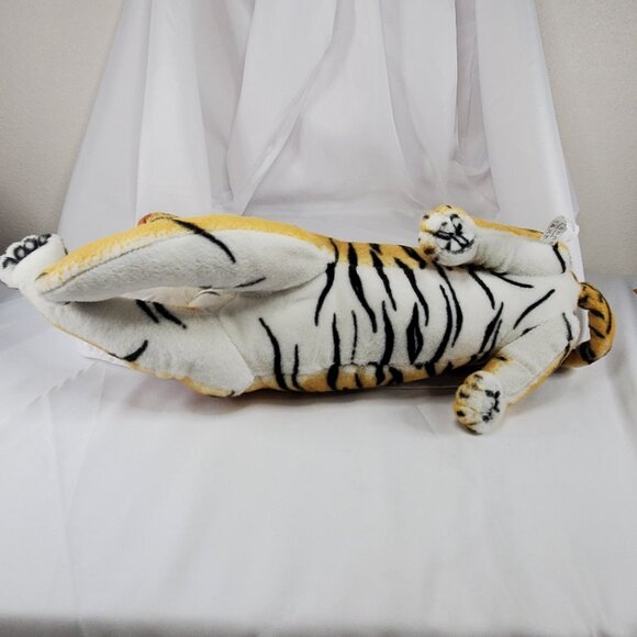 Large Realistic Tiger Plush 12" x 37" End of Tail Stuffed Grifil Zero Tiger - Picture 11 of 12